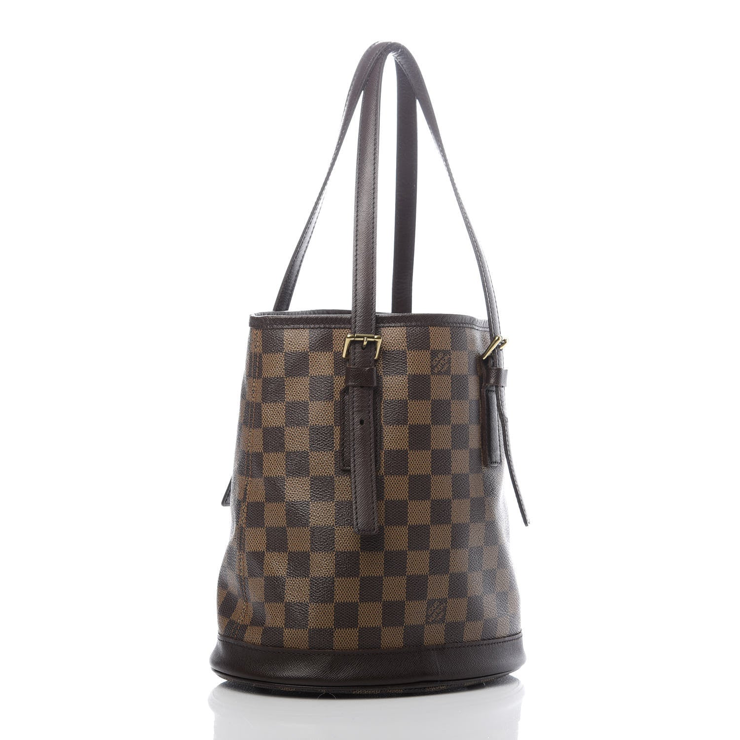 Louis Vuitton Damier Ebene Marais Bucket 23 3 of 9