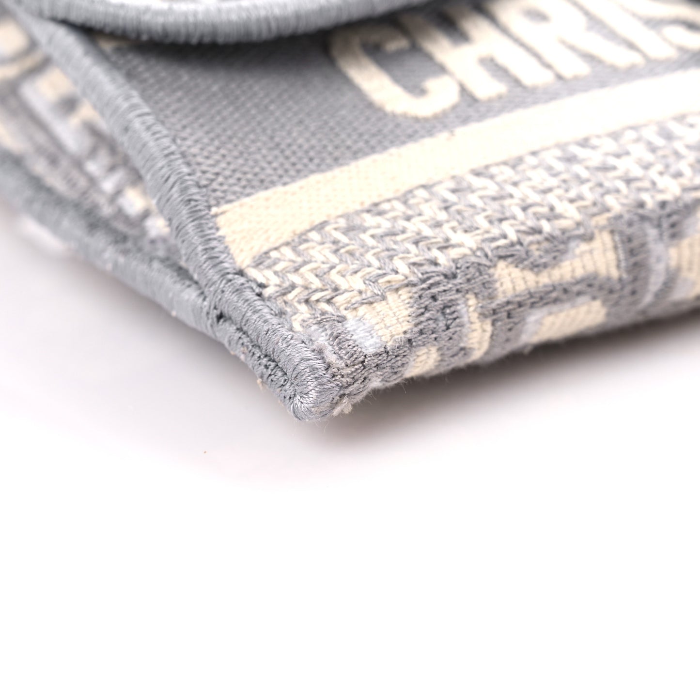 Oblique Slim Saddle Pouch Grey