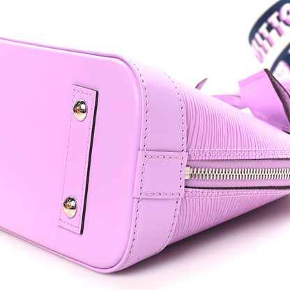 Louis Vuitton Epi Jacquard Alma BB Lilac 9 of 10