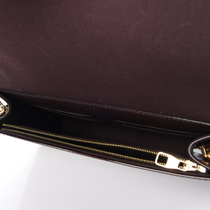 Louis Vuitton Vernis Ana Clutch Amarante 5 of 7