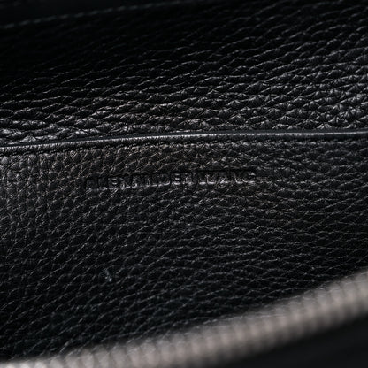 Alexander Wang Pebbled Calfskin Mini Emile Black Silver Hardware 6 of 12