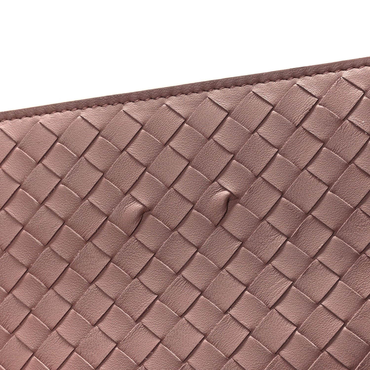 Bottega Veneta Nappa Intrecciato Continental Wallet on Chain Violet 10 of 10