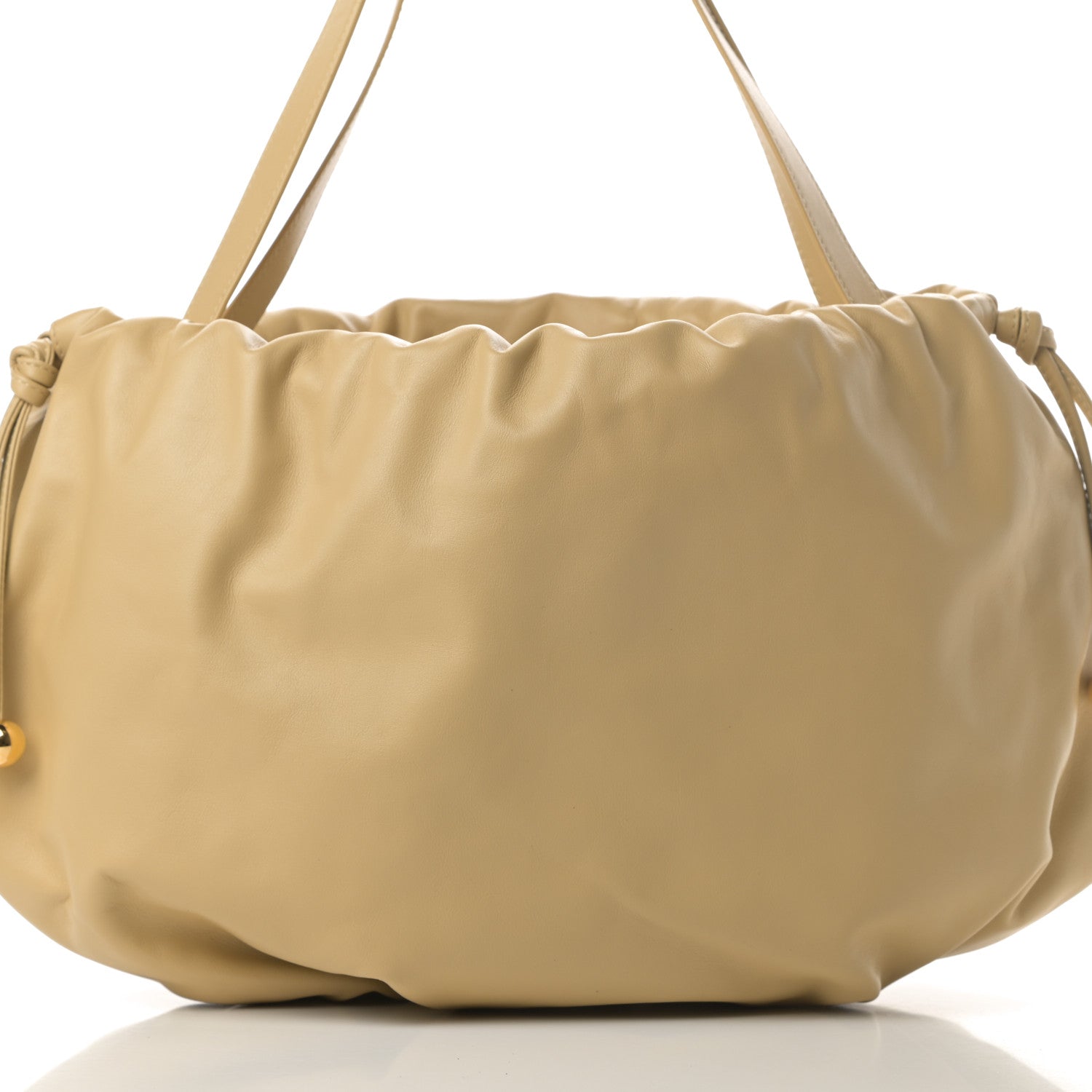 Bottega Veneta Nappa The Bulb Shoulder Clutch Tapioca 8 of 10