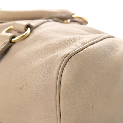 Miu Miu Vitello Medium Bow Bag Beige 12 of 18