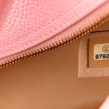 Chanel Caviar Quilted Small Bowler Pink 7 of 15