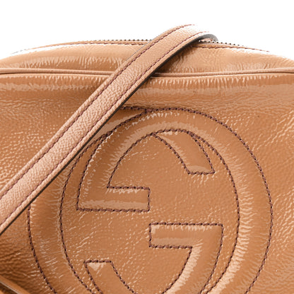 Gucci Vernice Naplack Small Soho Disco Bag Dark Cipria 8 of 12