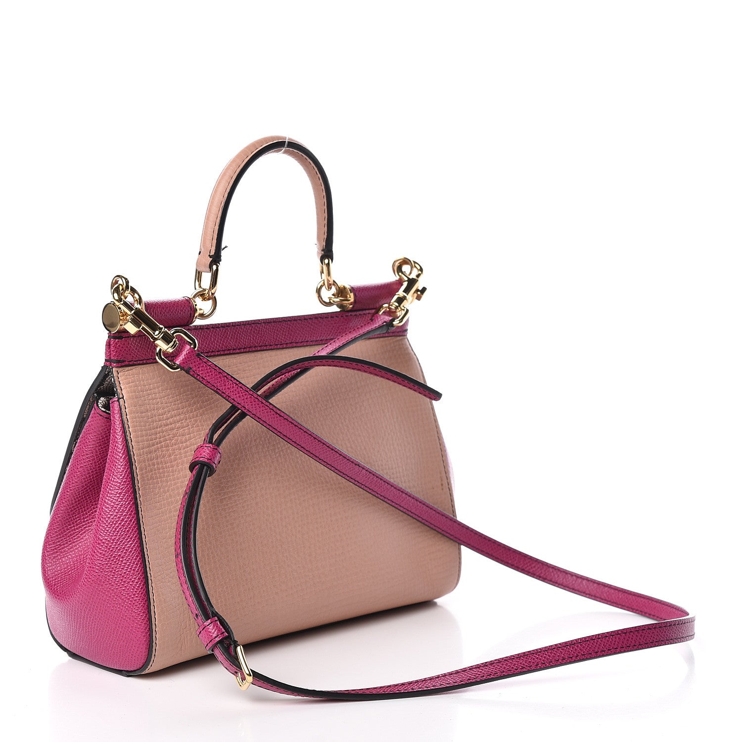 Dolce & Gabbana Dauphine Lace Print Small Miss Sicily Satchel Multicolor 3 of 13