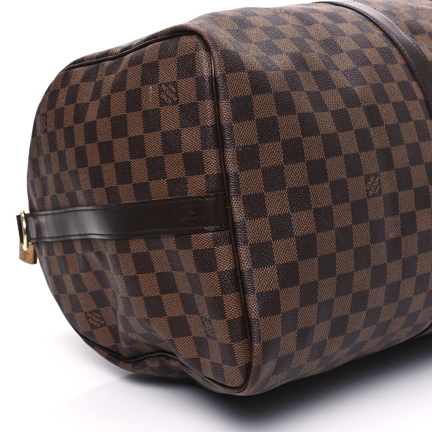 Louis Vuitton Damier Ebene Keepall Bandouliere 55 8 of 12