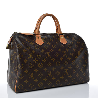 Louis Vuitton Monogram Speedy 35 3 of 10