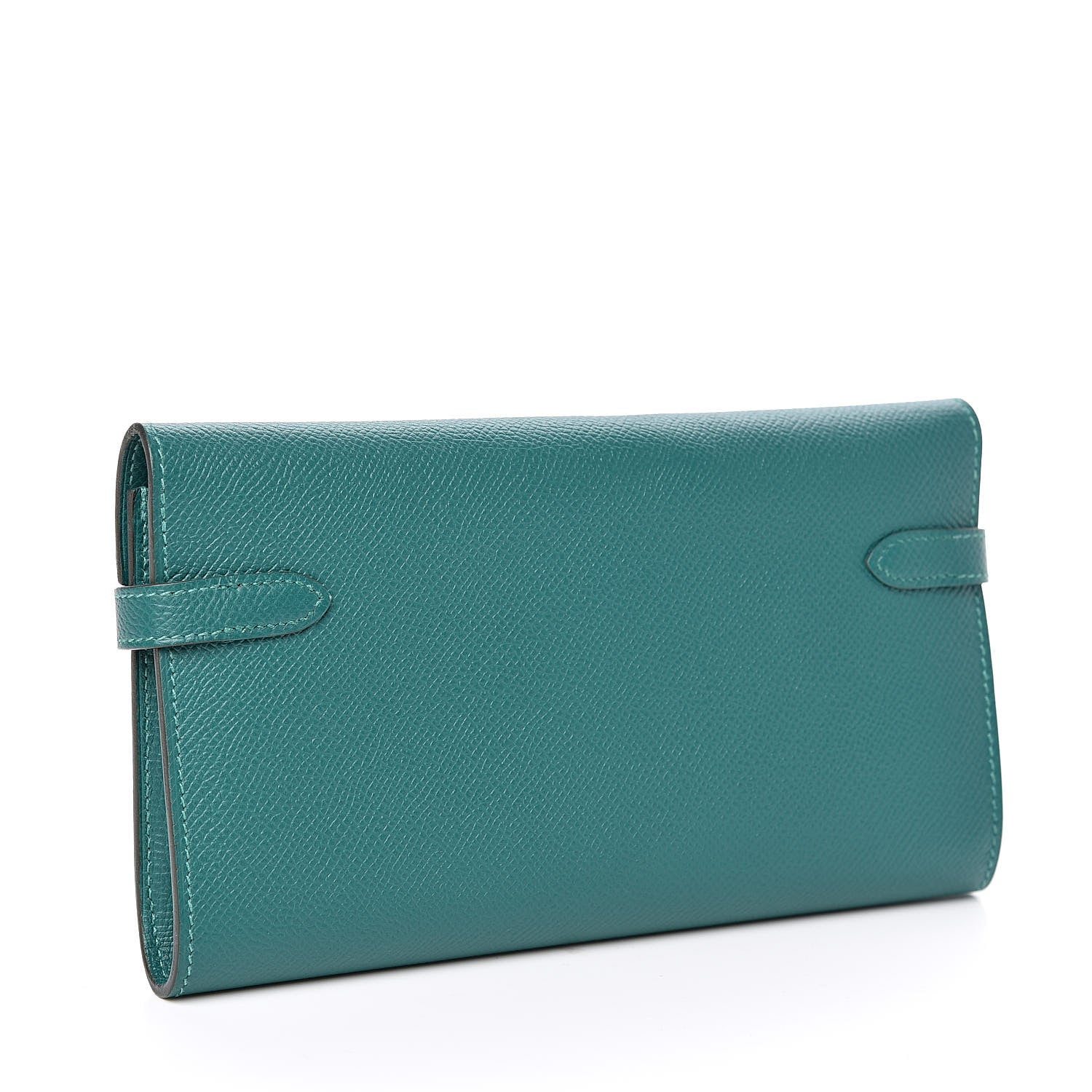 Hermes Epsom Kelly Longue Wallet Malachite 3 of 9