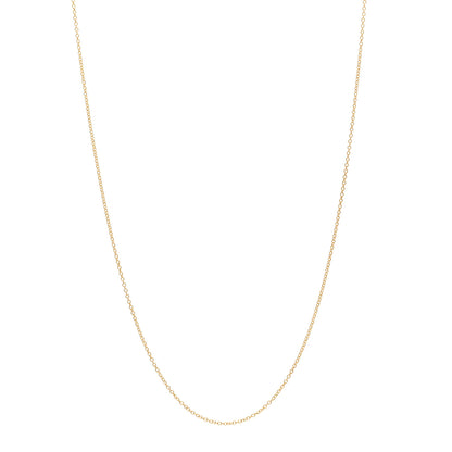 Tiffany 18K Yellow Gold Chain Necklace 16" 1 of 4