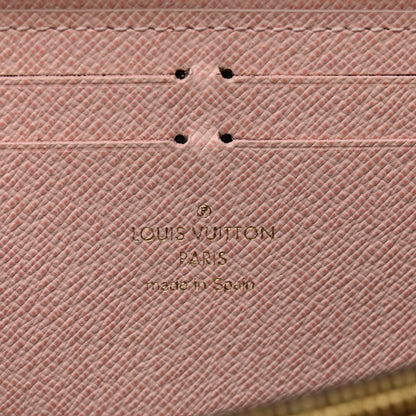 Louis Vuitton Monogram Clemence Wallet Rose Ballerine 6 of 8