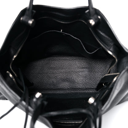 Balenciaga Veau Grana Perforated Blackout Hardware City Black 5 of 17