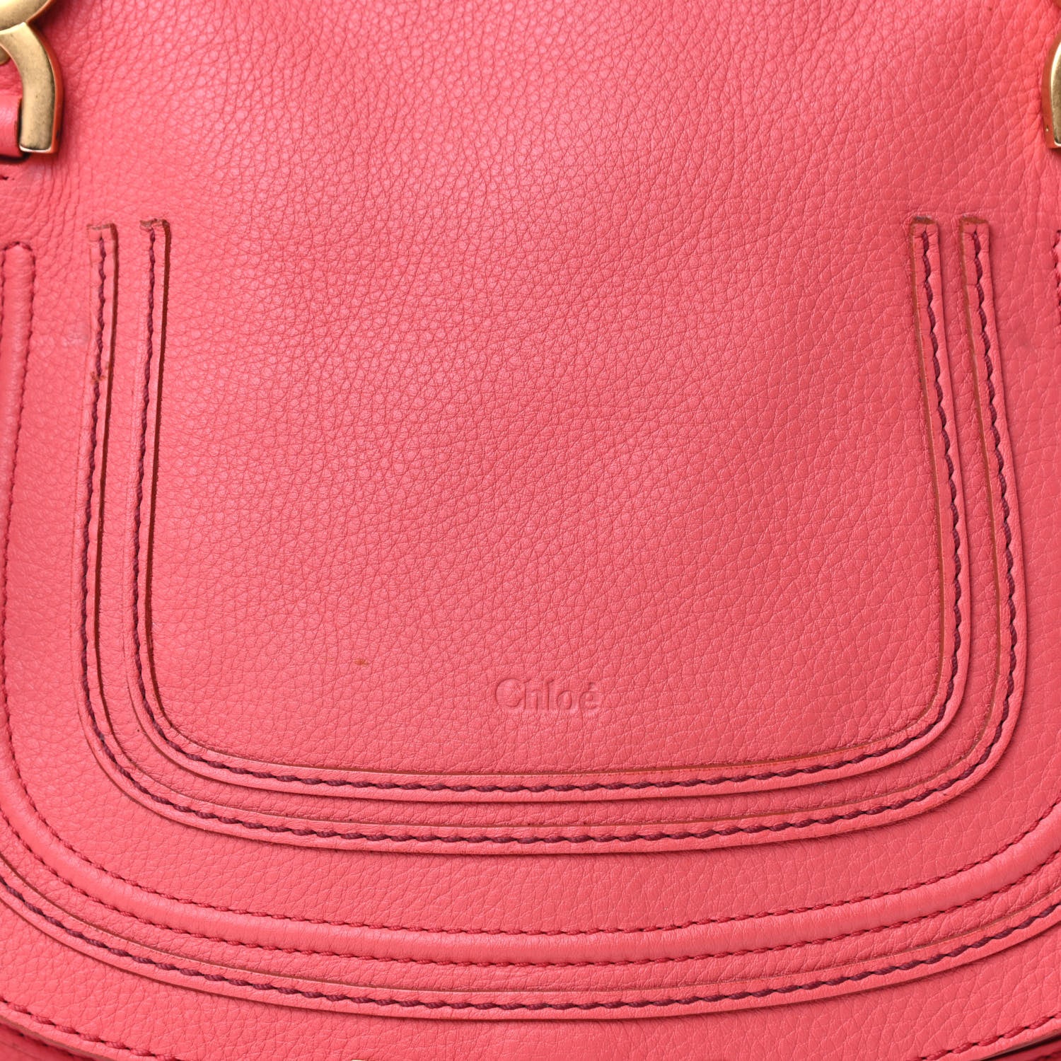 Chloe Calfskin Medium Marcie Satchel Paradise Pink 9 of 9