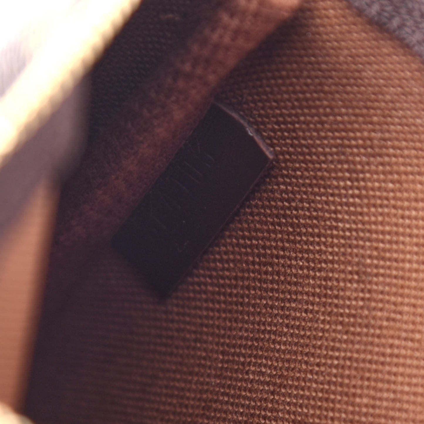 Damier Ebene 2015 Christmas Animation Mini Pochette Accessories