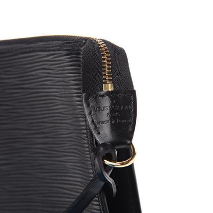 Louis Vuitton Epi Pochette Accessories 24 Black 5 of 11