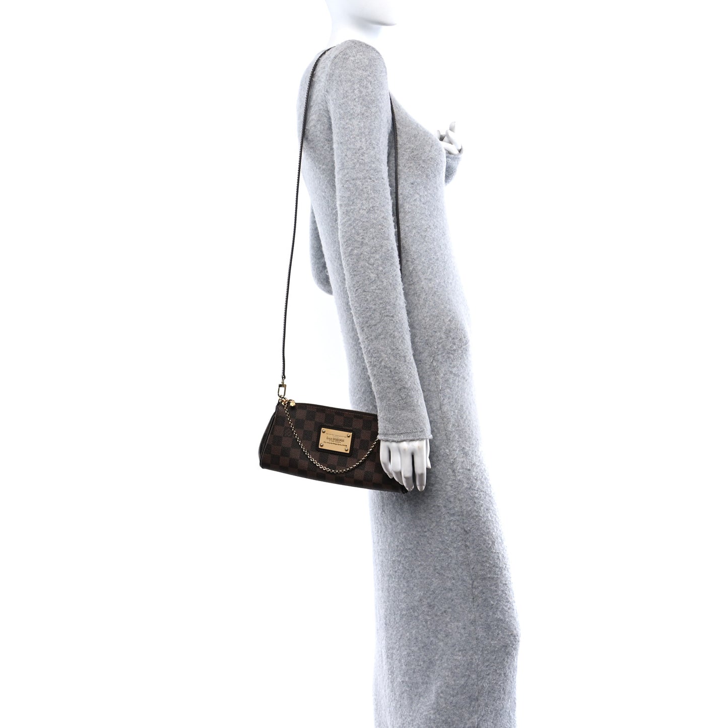Damier Ebene Eva Clutch