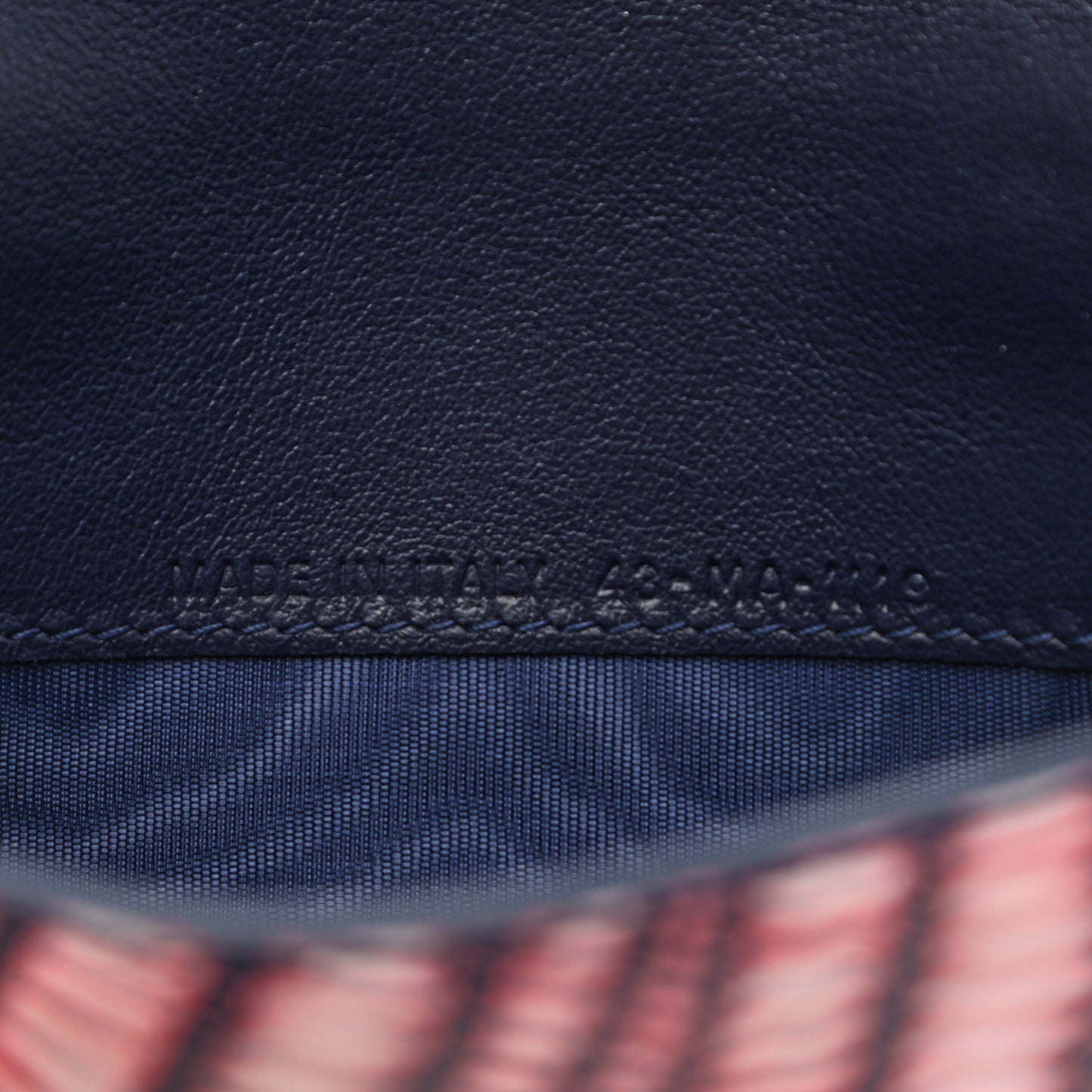 Calfskin Animals Pouch Set Multicolor