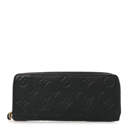 Louis Vuitton Empreinte Clemence Wallet Black 1 of 8