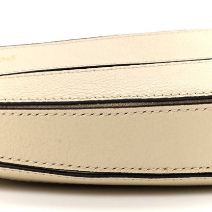 Chloe Grained Calfskin Banana Crossbody Bag Vegetal Beige 10 of 10