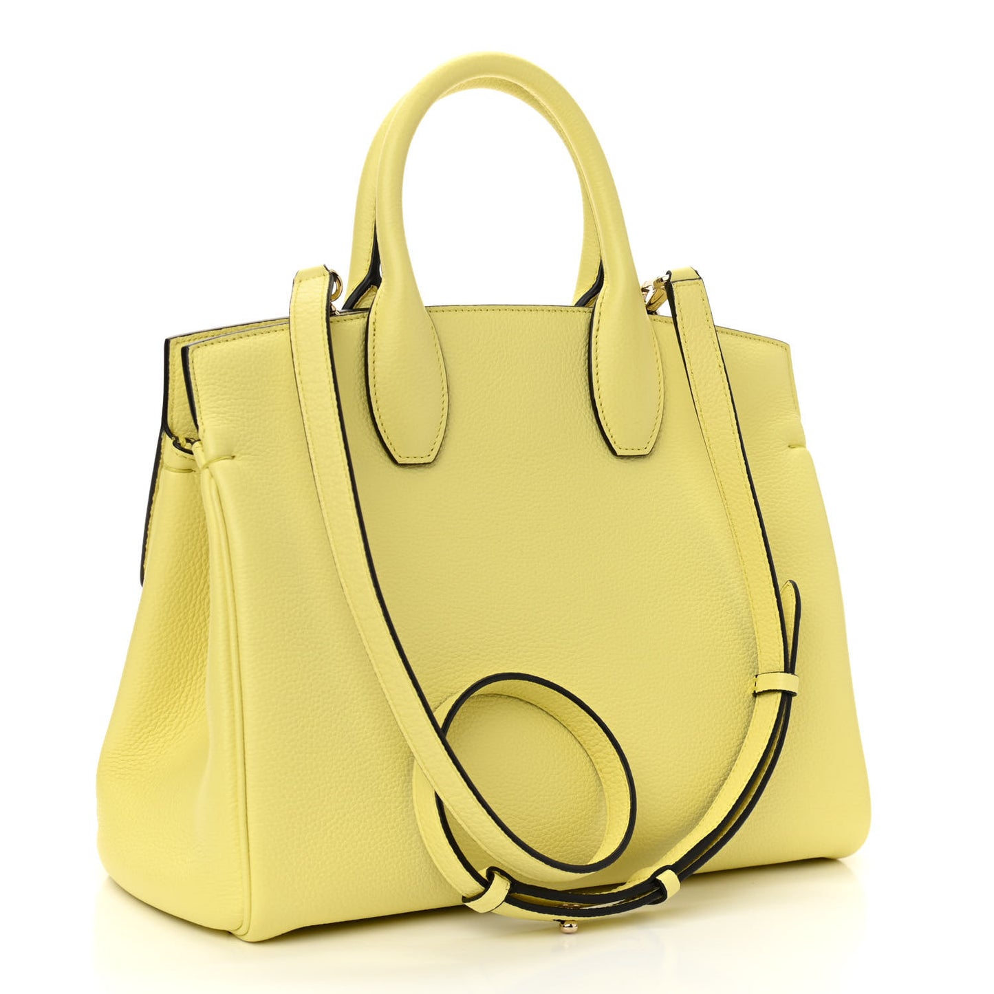 Calfskin The Studio Bag Yellow