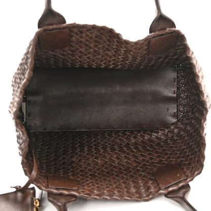 Bottega Veneta Nappa Intrecciato Mini Cabat Ebano 6 of 12