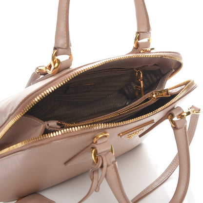 Prada Saffiano Vernice Small Promenade Tote Cammeo 6 of 8