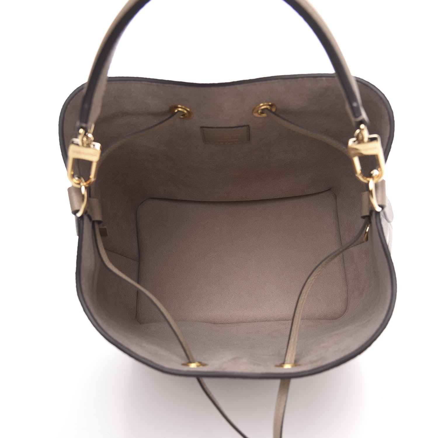 Louis Vuitton Empreinte Monogram Giant Neonoe MM Tourterelle Creme 6 of 10