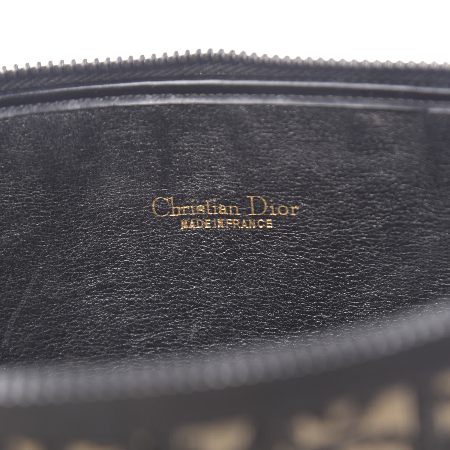 Christian Dior Monogram Cosmetic Case Black 6 of 11