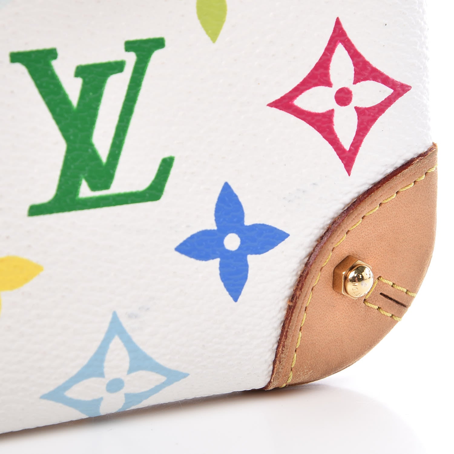 Louis Vuitton Monogram Multicolor Pochette Milla MM White 11 of 11