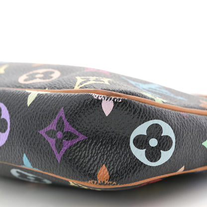 Louis Vuitton Monogram Multicolor Pochette Accessories Black 10 of 12