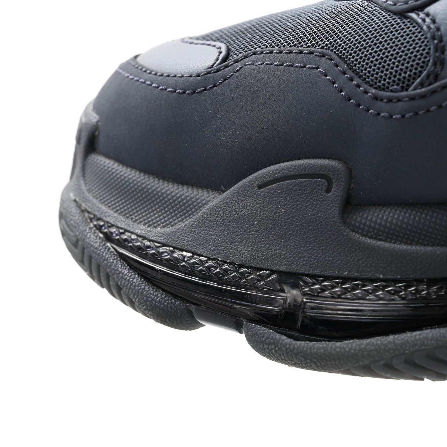 Fabric Mesh Mens Triple S Sneakers 46 Grey