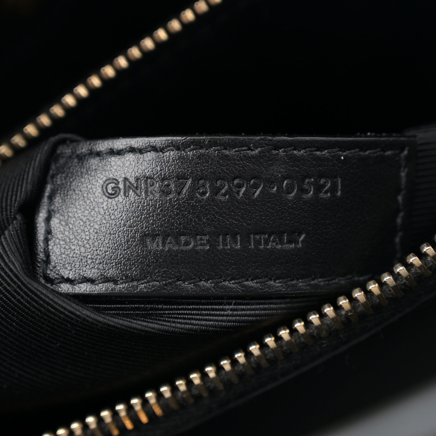 Saint Laurent Calfskin Crocodile Embossed Small Sac de Jour Black 7 of 13
