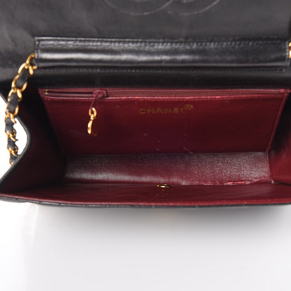 Chanel Lambskin Quilted Medium Single Flap Black 5 of 14