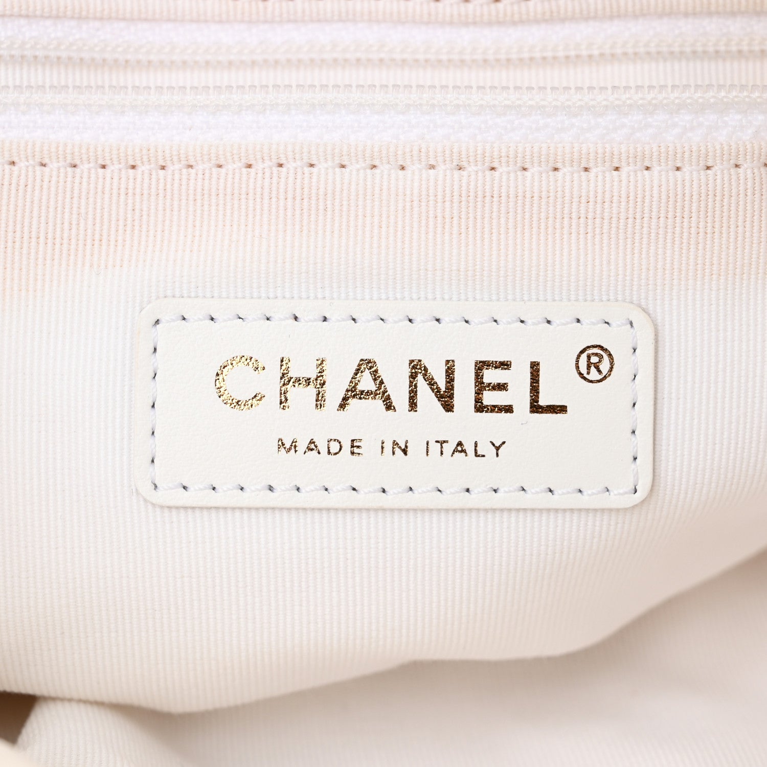 Chanel Lambskin Quilted Pearl About Pearls Drawstring Bag White 6 of 12