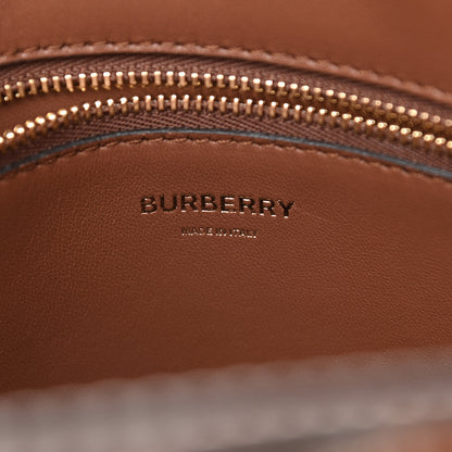 Burberry Smooth Calfskin Mini Pocket Bag Malt Brown 7 of 11
