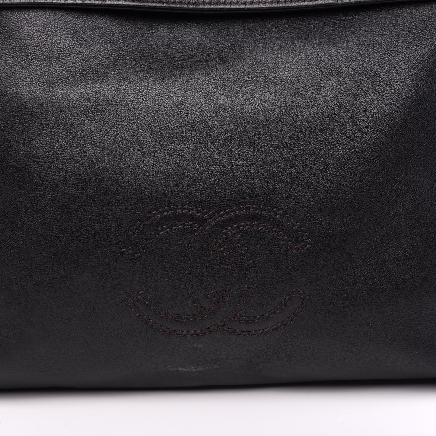 Lambskin CC Messenger Dark Brown