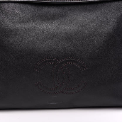 Chanel Lambskin CC Messenger Dark Brown 7 of 10