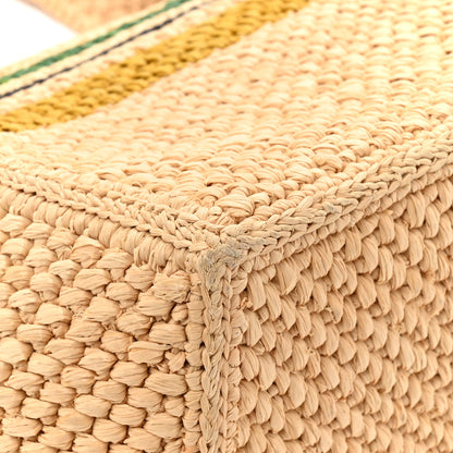 Loewe Raffia Small Paula's Ibiza Logo Tote Beige Multicolor 11 of 13