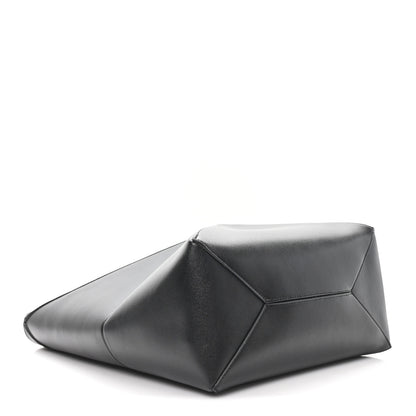 Loewe Shiny Calfskin Medium Puzzle Fold Tote Black 4 of 9