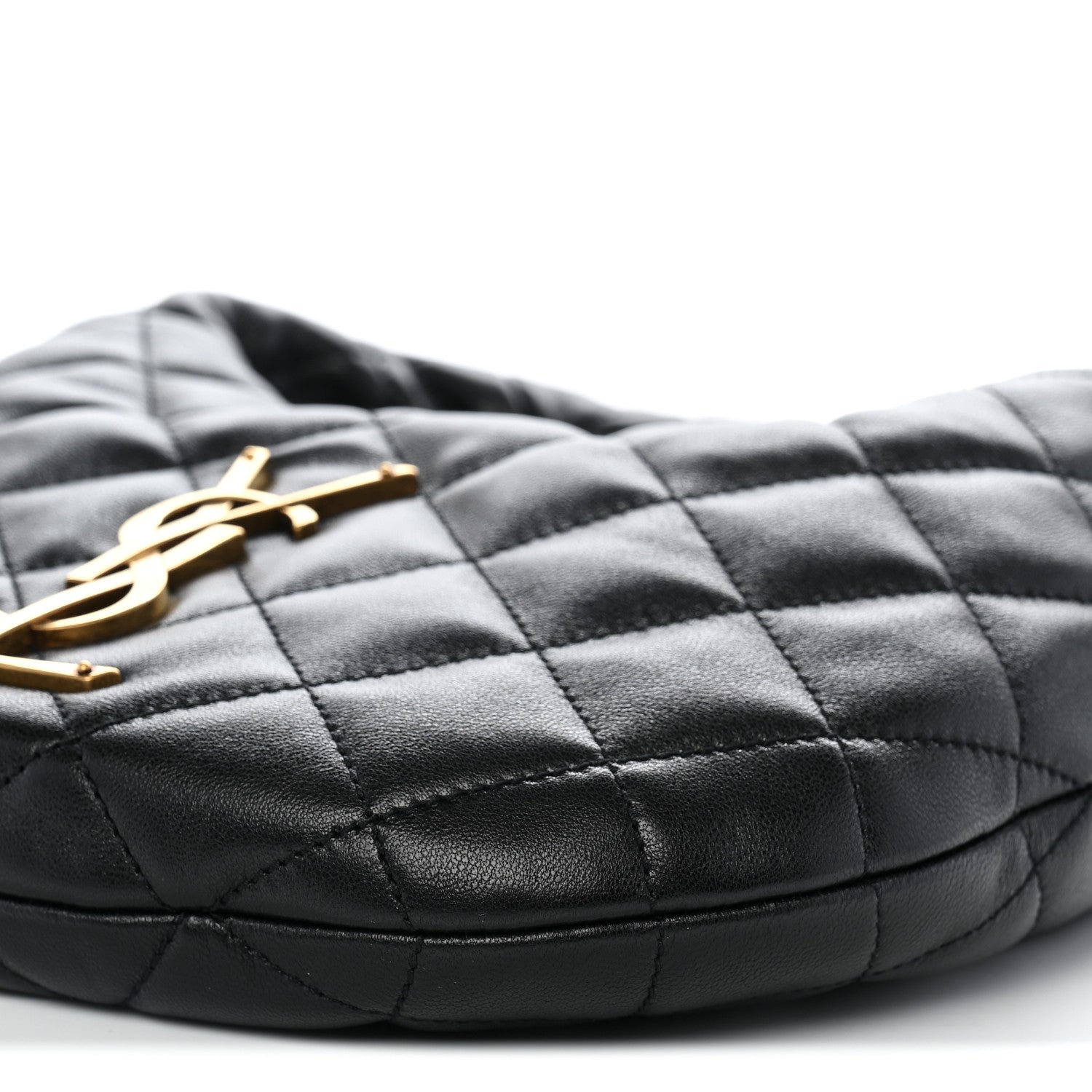 Saint Laurent Lambskin Quilted Icarino Bag Black 9 of 9