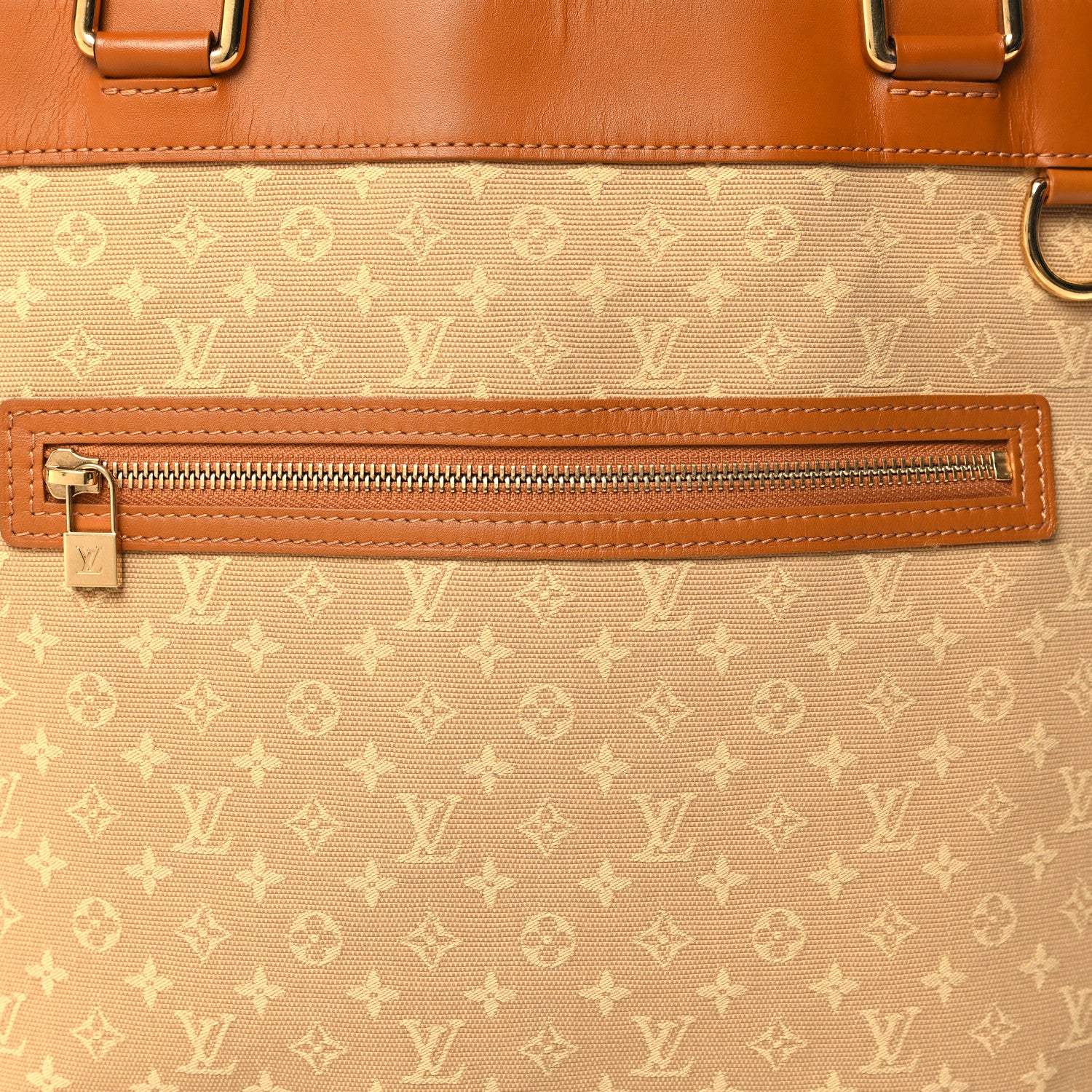 Louis Vuitton Mini Monogram LUCILLE GM Beige 7 of 9