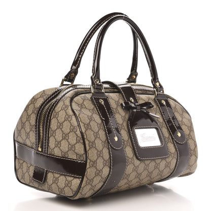 Gucci GG Plus Boston Vanity Bag Brown 3 of 15