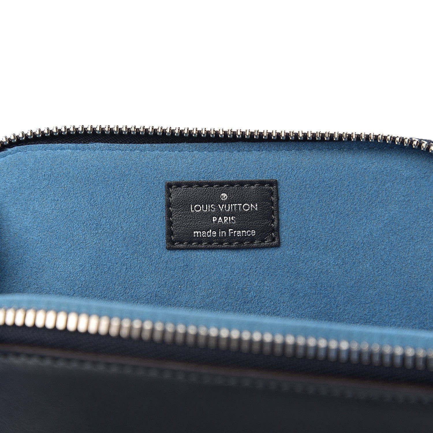 Louis Vuitton Monogram Emilie Zippered Sunglasses Case Navy 5 of 6
