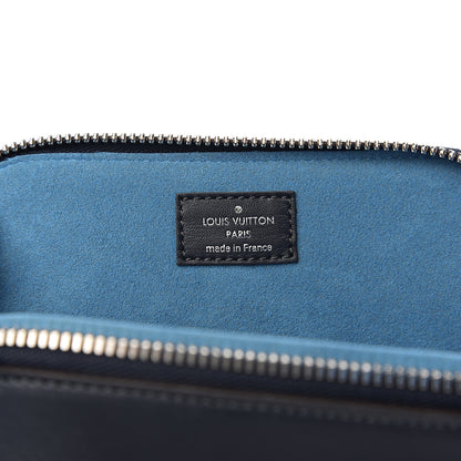 Louis Vuitton Monogram Emilie Zippered Sunglasses Case Navy 5 of 6