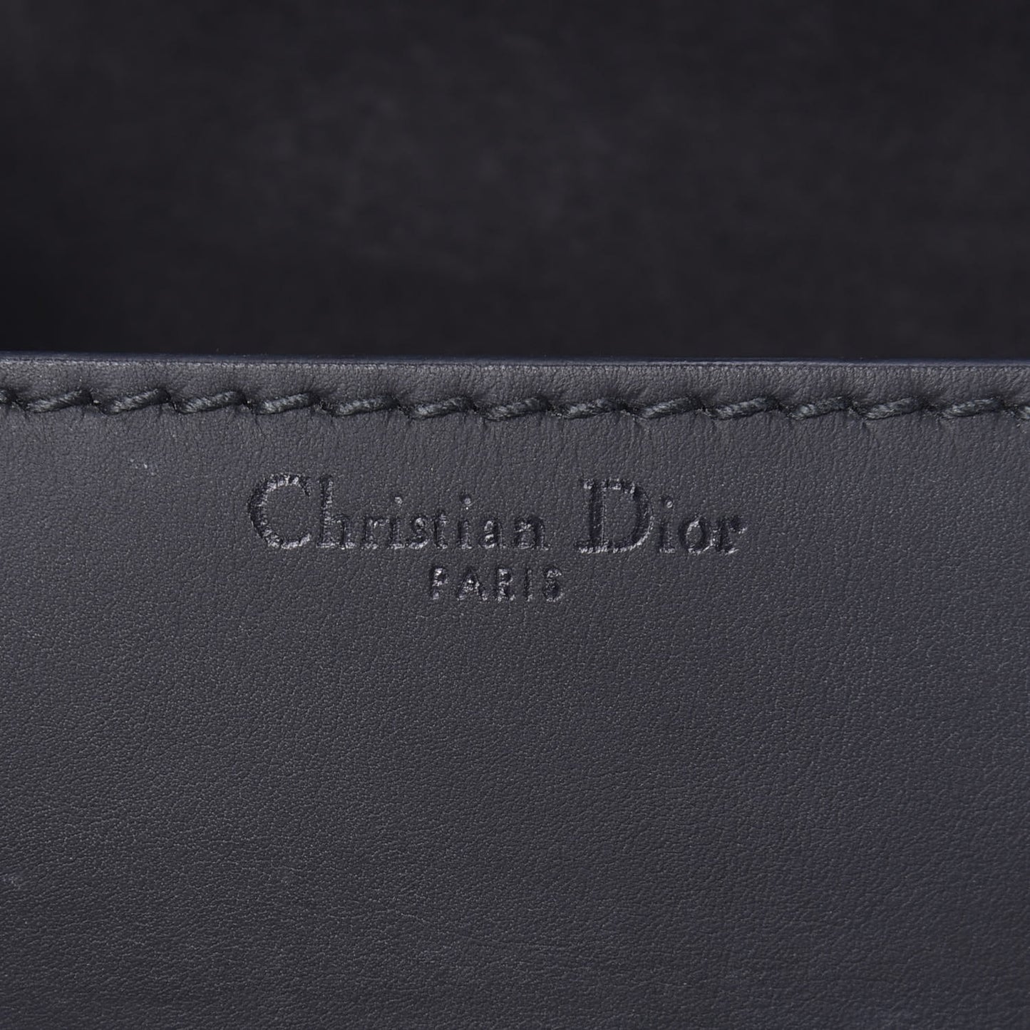 Ultra Matte Calfskin Mini J'Adior Chain Flap Bag Black