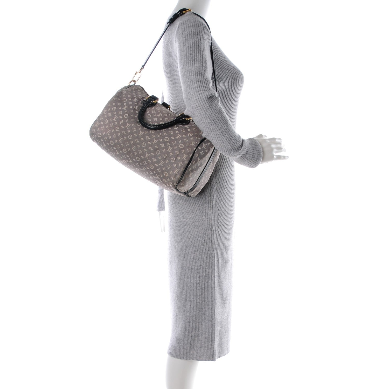 Louis Vuitton Monogram Idylle Speedy Bandouliere 30 Encre 2 of 11