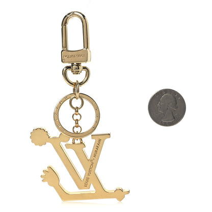 Louis Vuitton LV X TM Iconic Superflat Bag Charm Key Holder Multicolor 2 of 4
