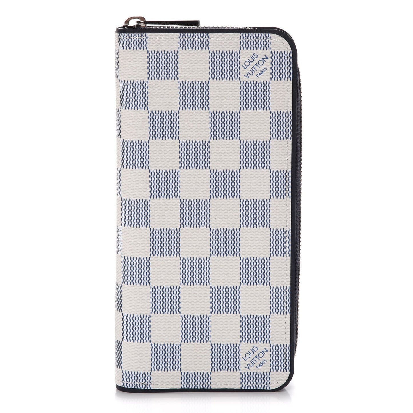 Damier Coastline Zippy Vertical Wallet