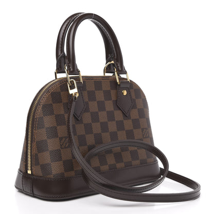 Louis Vuitton Damier Ebene Alma BB 2 of 8